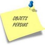 Objets perdus à venir récupérer avant le jeudi 24 février